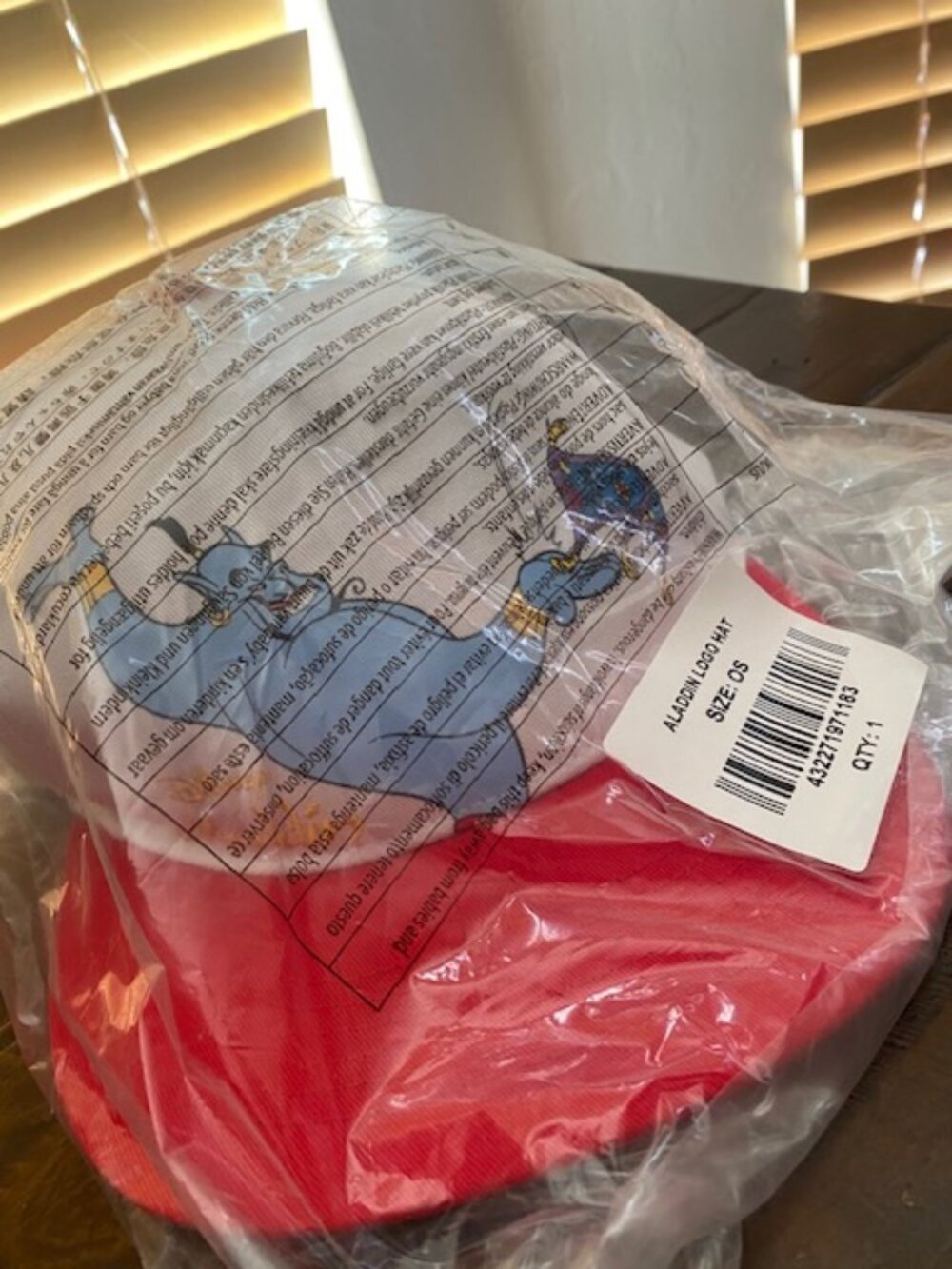 Genie Baseball Hat - Aladdin